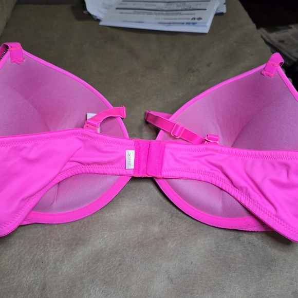 Victoria Secret PINK Bling Wear Everywhere Super Push Up Bra Size 36C - Picture 10 of 11